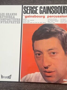 Serge Gainsbourg "Gainsbourg Percussions" Mono 1964 NM